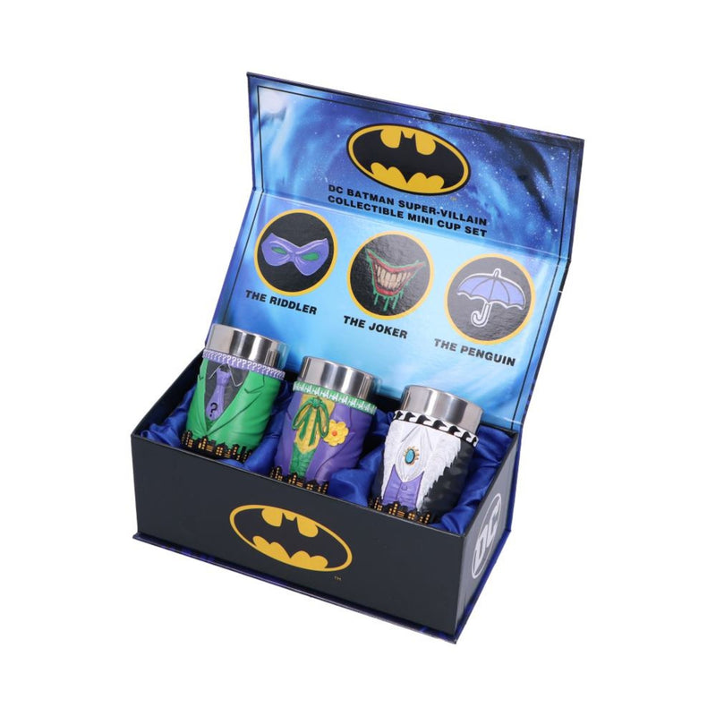 DC Batman Super-Villain Collectible Mini Cup box