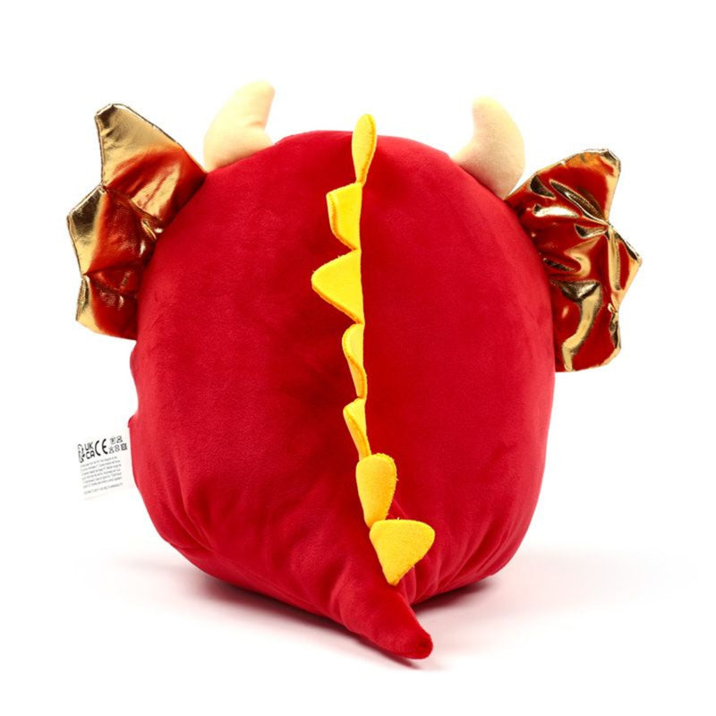 dragon plush toy back