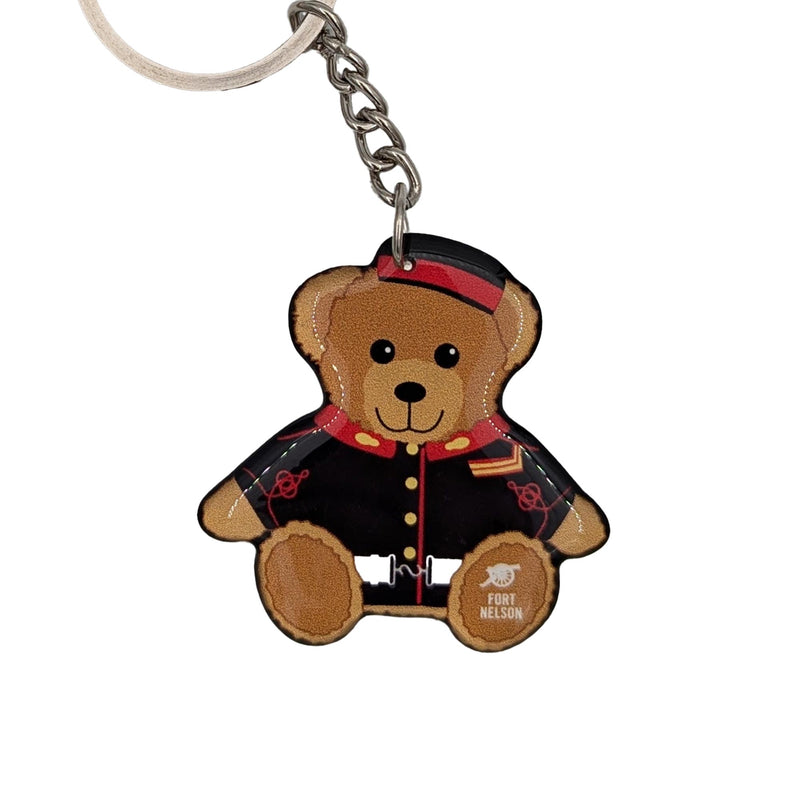 Fort  Nelson Victorian Bear Keyring