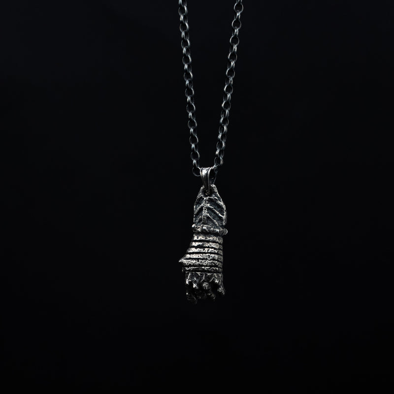 gauntlet pendant hanging