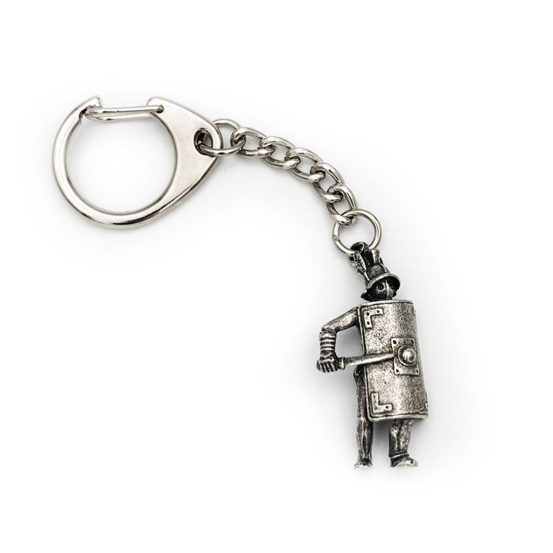 gladiator figure keyring