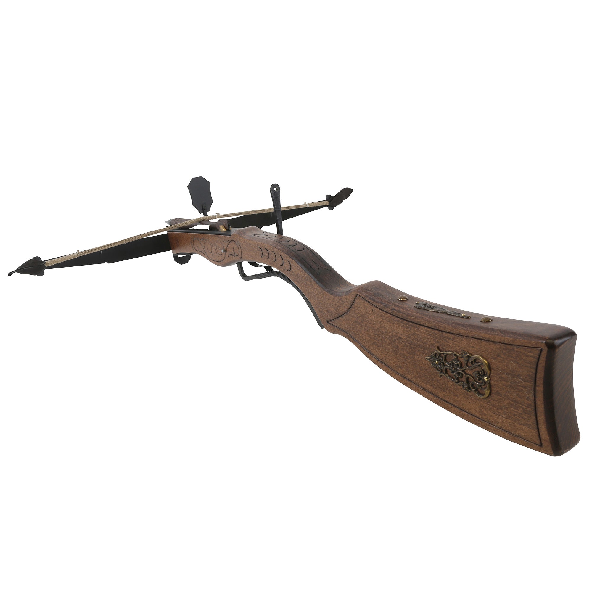Crossbow Shape Wooden Heavy Gun-Shaped Crossbow & Bolt – Crossbows - Royal Armouries ...