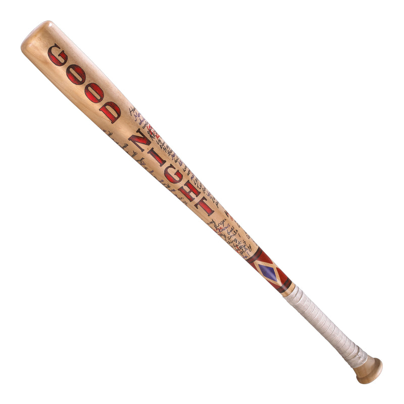 Baseball bat with brand name on a white background