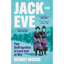 jack and eve front cover featuring two suffragettes walking beside each other