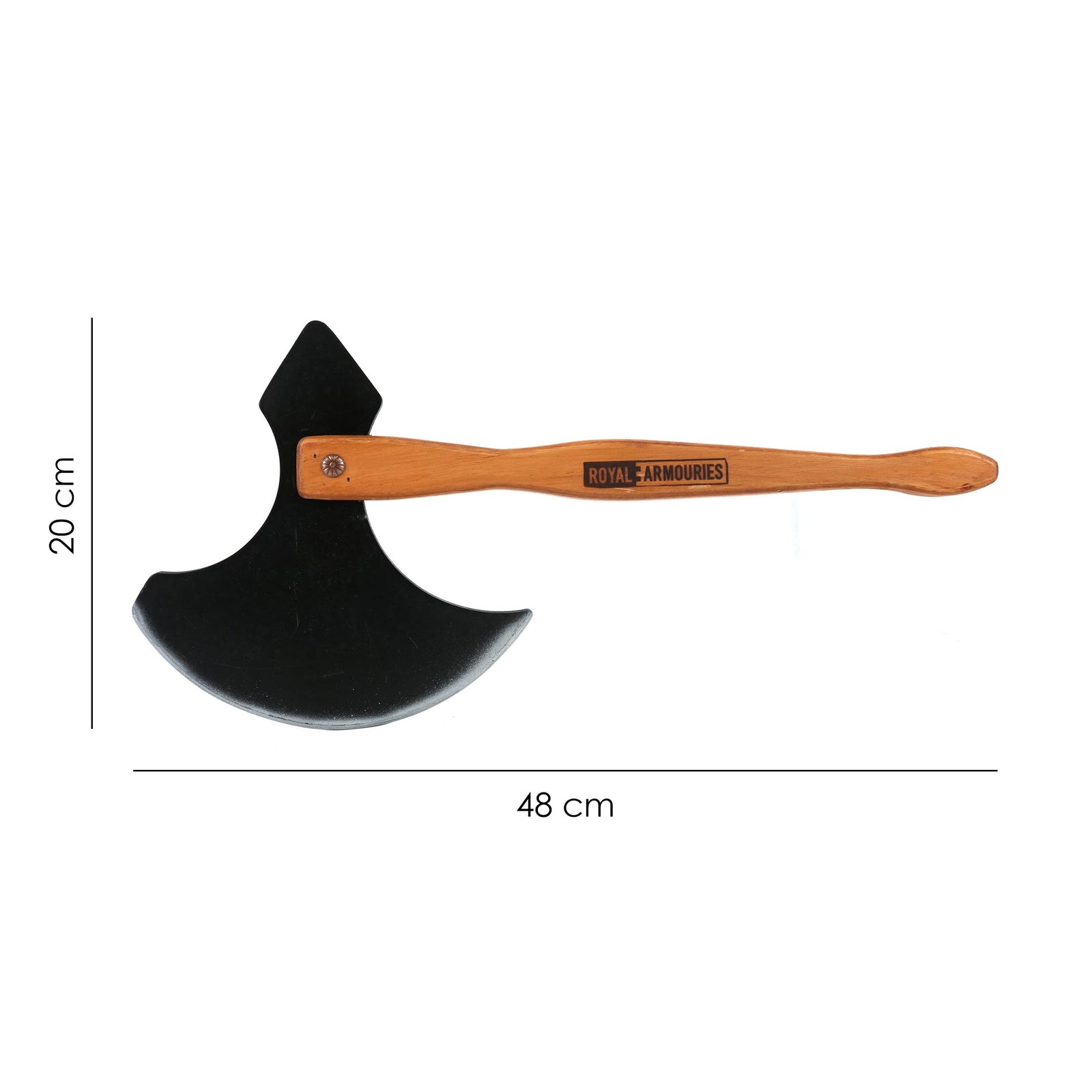 Wooden axe — blue – Royal Armouries Museum Shop