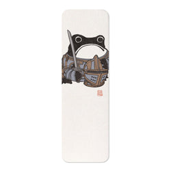 Ezen Frog in style of armoured knight on bookmark