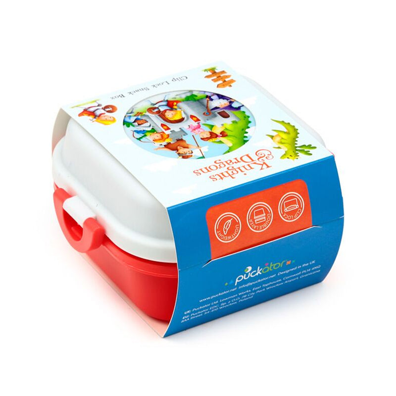 Knights & Dragons Clip Lock Stacked Bento Snack Lunch Box