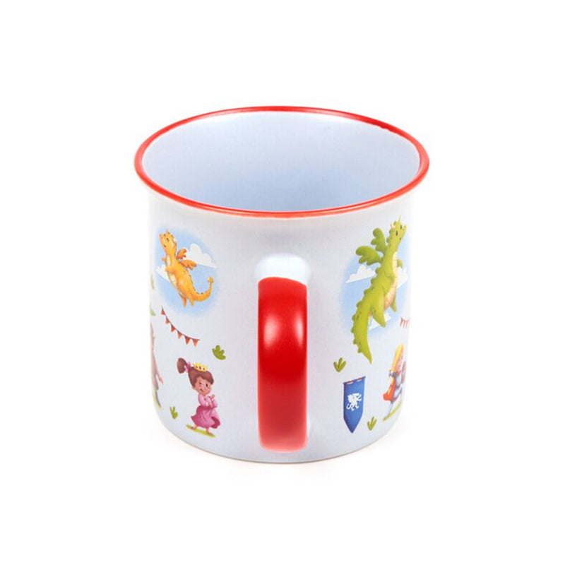 Knights & Dragons Fine-Rimmed Porcelain Mug