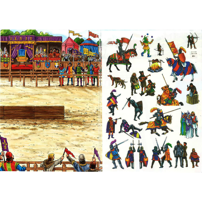 knights tournament transfer pack inside spread