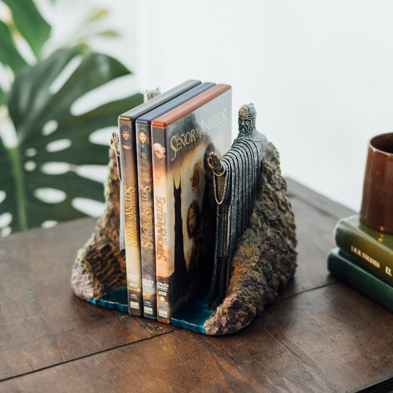 lord of the rings bookends with dvds