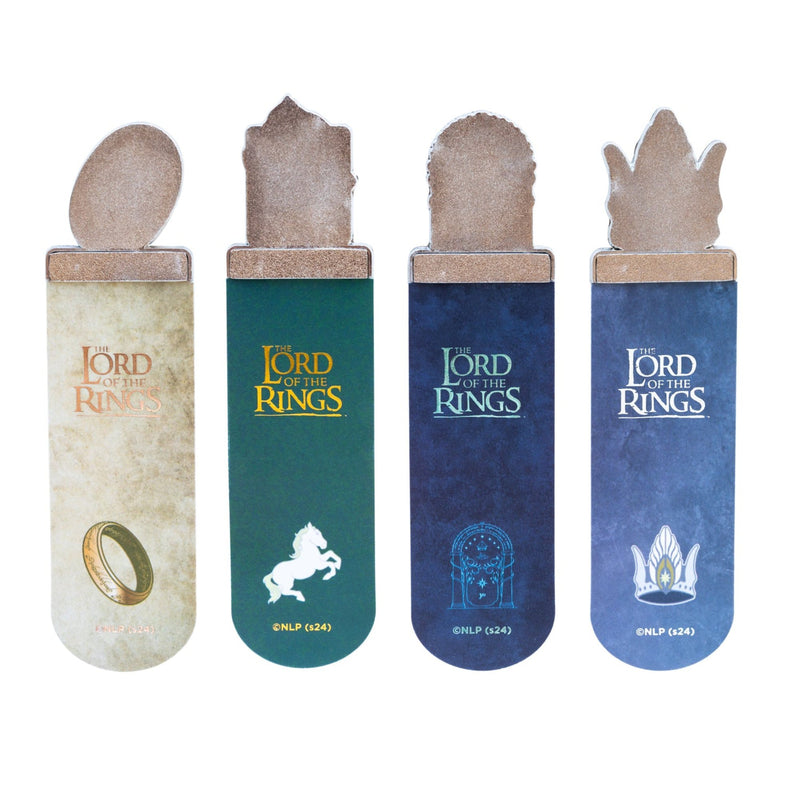 lord of the rings set of 4 bookmarks back