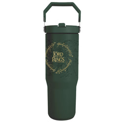 Green pitcher with 'Lord of the Rings' logo on a white background
