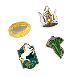 lord of the rings set of 4 pin badges
all four