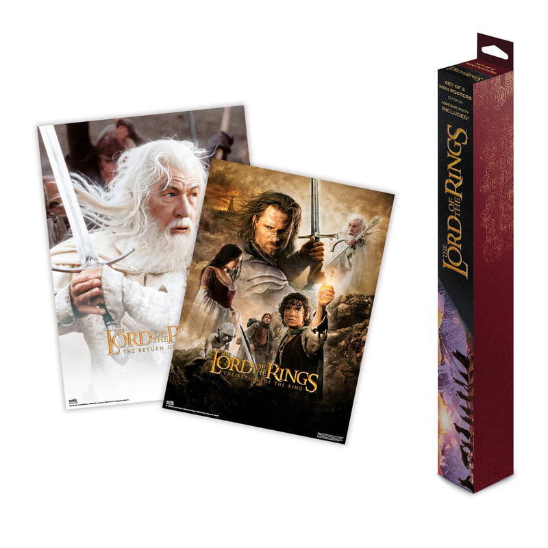 lord of the rings posters packaging