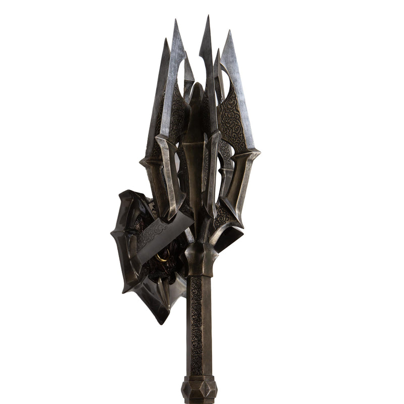 The Mace Of Sauron Red Eye Edition on wall mount