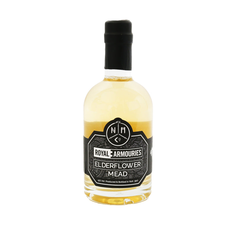 nidhoggr elderflower mead 35 cl on white background