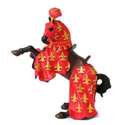 papo prince phillip horse in red left side