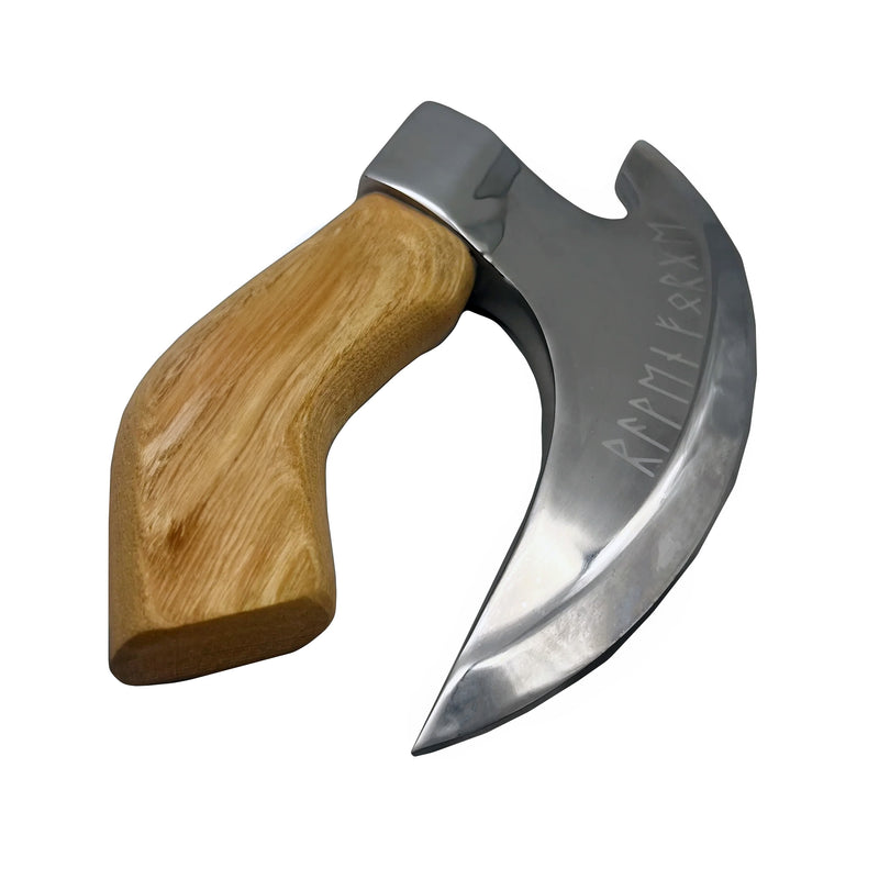 image of the pizza cutter from above on a white background