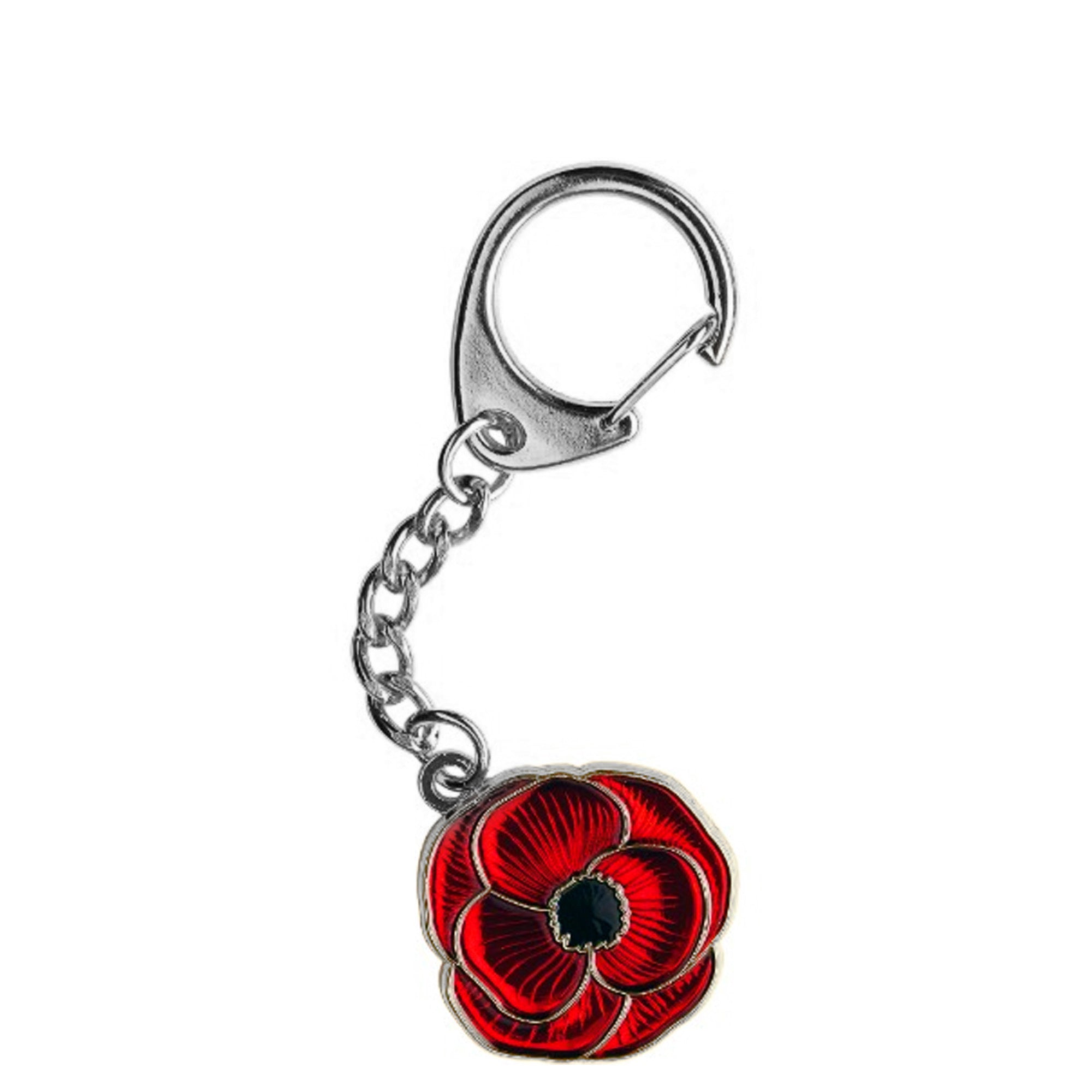 Enamel Poppy Keyring – Royal Armouries Museum Shop