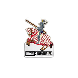 Royal armouries jouster magnet in red