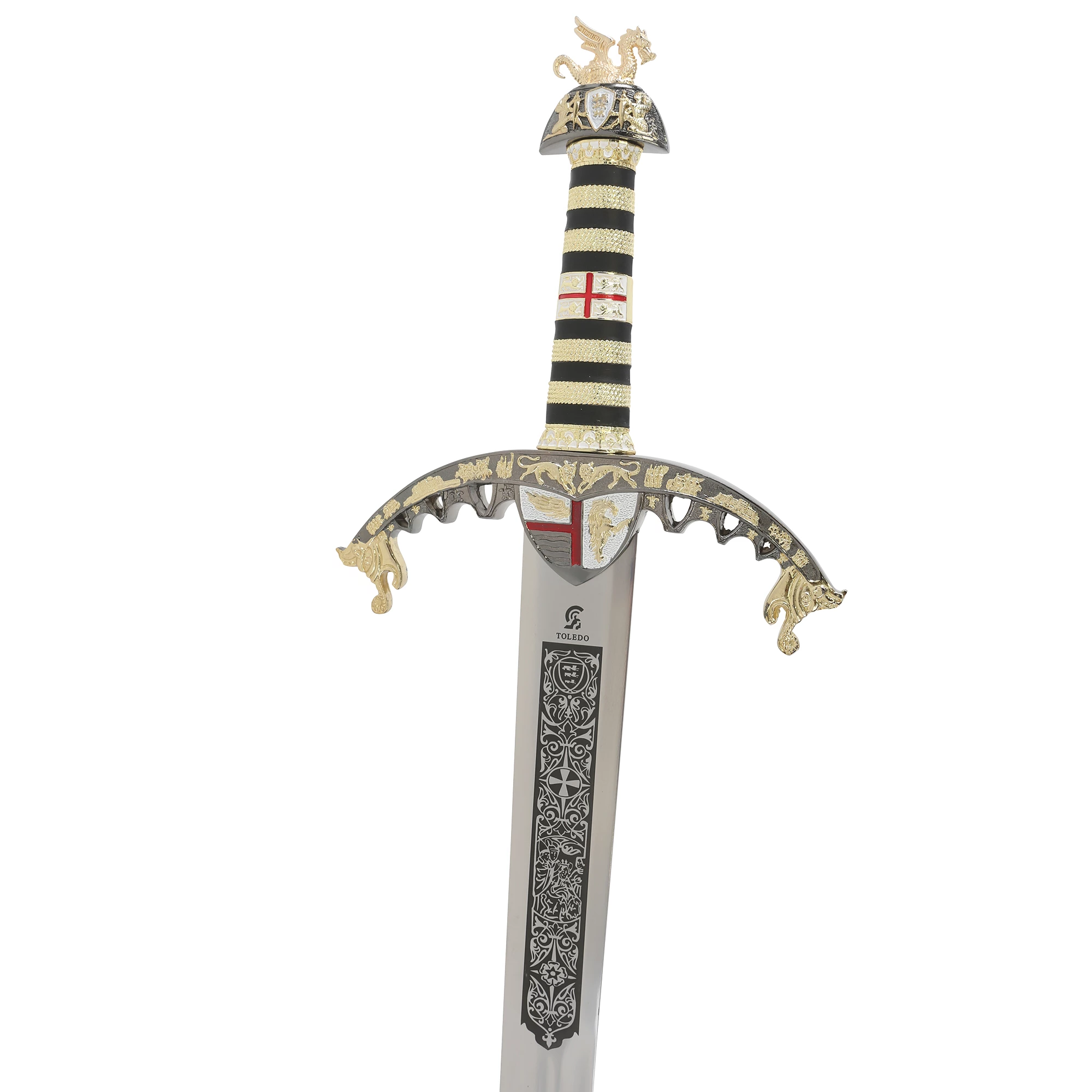 4 Piece Knights Honour Lionheart Sword Bundle main image 1