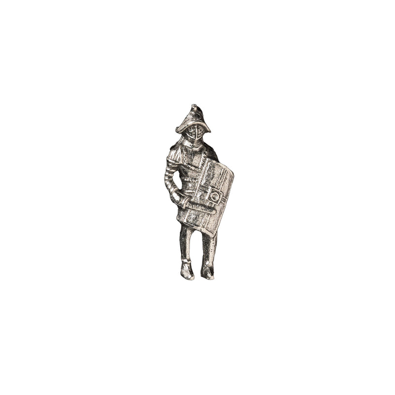 roman gladiator pin badge