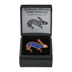 Roman Enamelled Hare Brooch