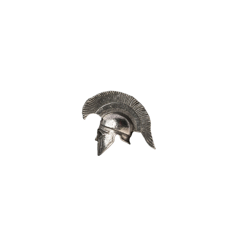 roman helmet pin badge