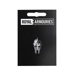 Roman Spanish Helmet Pin Badge