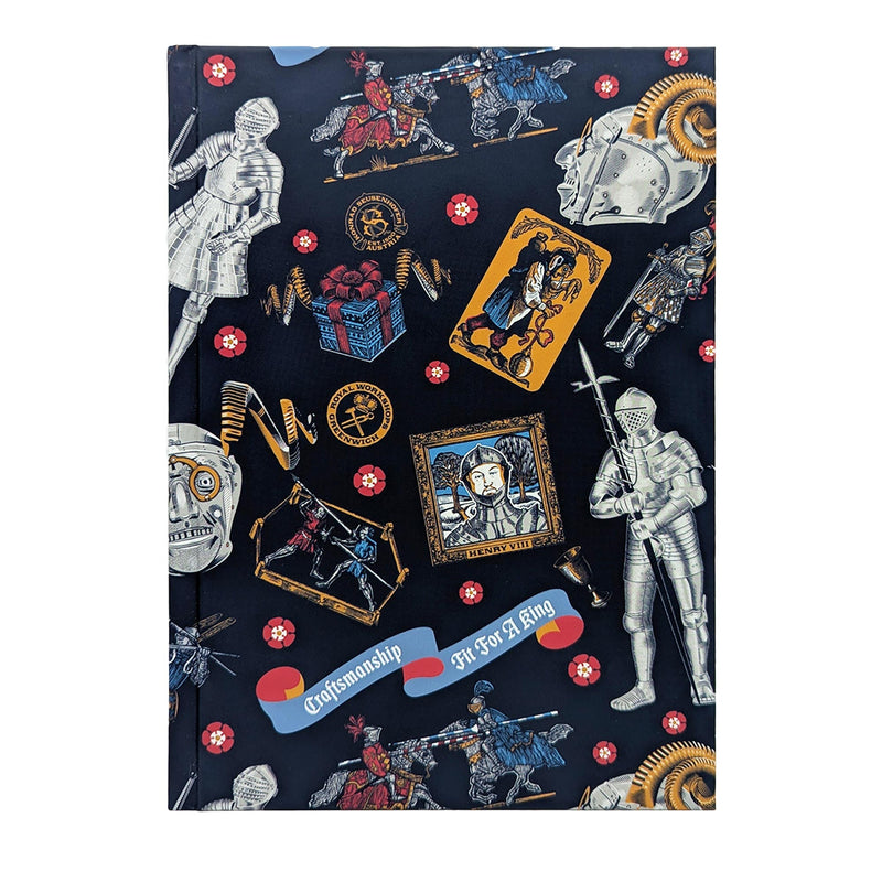 A5 Hardback Notebook - Royal Armour of Henry VIII