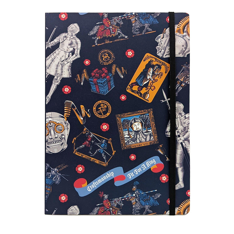 A5 Soft-Cover Notebook - Royal Armour of Henry VIII