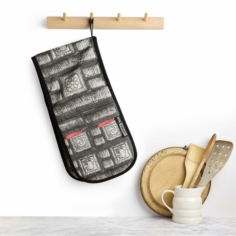 elephant armour print oven gloves lifestyle image