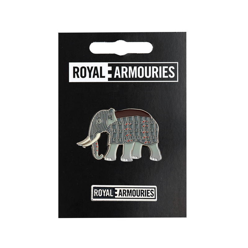 Elephant Armour - Royal Armouries Pin Badge