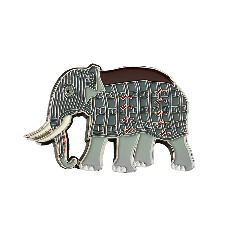 Elephant Armour - Royal Armouries Pin Badge
