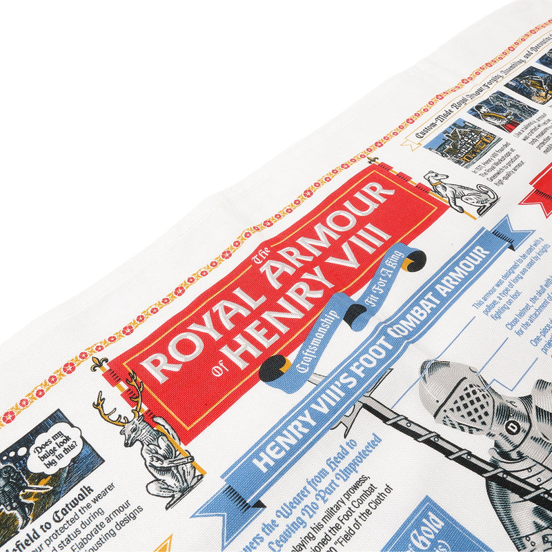 Factsheet Tea Towel - Royal Armour of Henry VIII