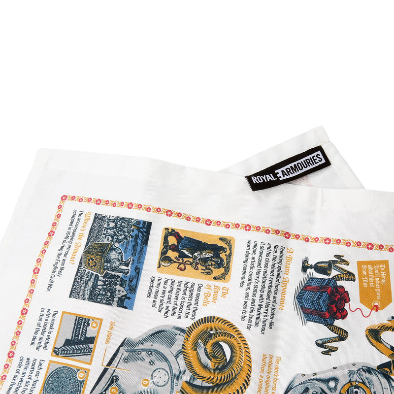 Factsheet Tea Towel - Royal Armour of Henry VIII