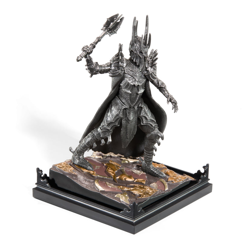 Sauron Diorama model detail on base stand with Mace