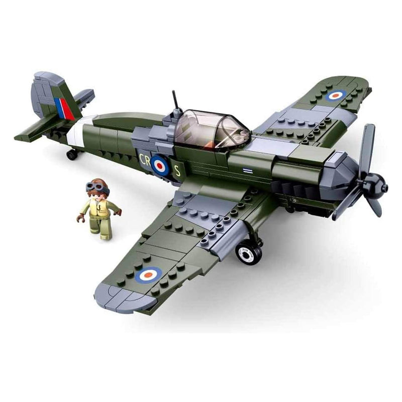 Sluban British RAF Spitfire Brick Model