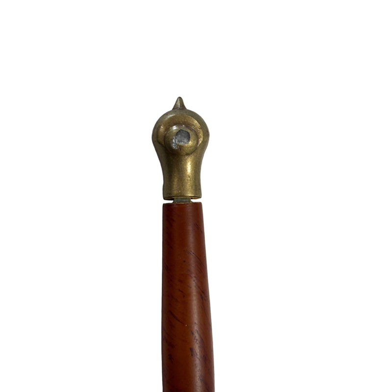 ice letter opener with loose pommel that is lightly damaged