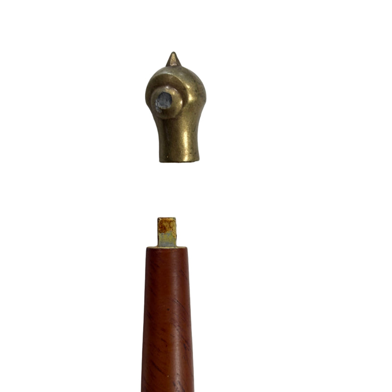 ice letter opener with a detached pommel that has some light scuffing