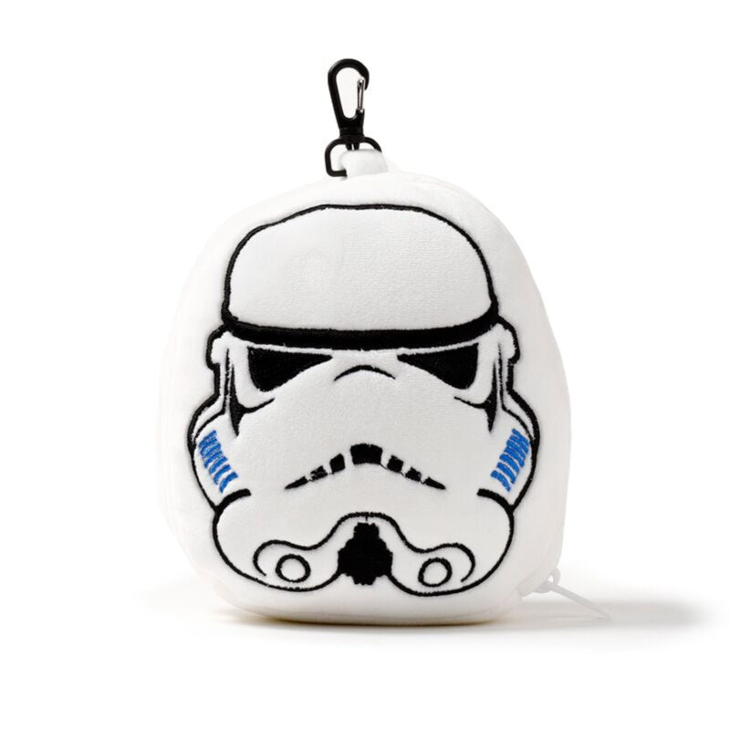 star wars eye mask and pillow zipped up