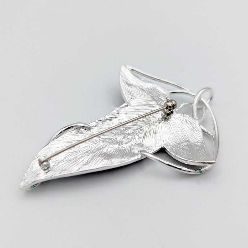 Elven Leaf Sterling Silver Brooch - The Lord of the Rings