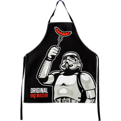 stormtrooper bbq apron unfolded