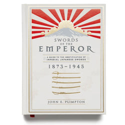 Book cover of 'Swords of the Emperor' with a red and white design on a white background