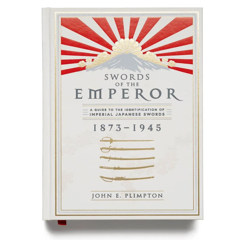 Book cover of 'Swords of the Emperor' with a red and white design on a white background