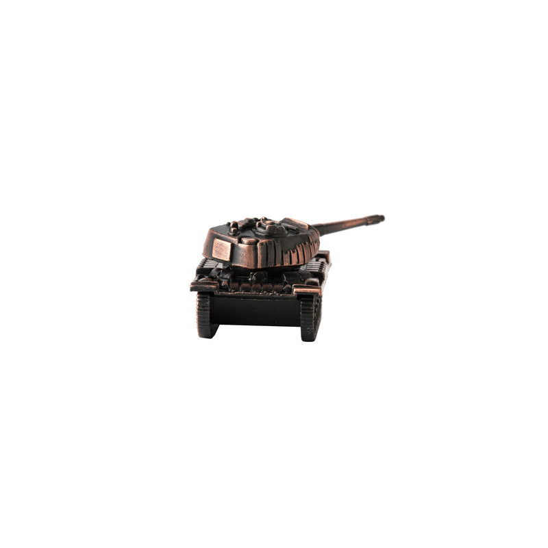 pencil sharpener in the shape of a tank with the turret pointing right