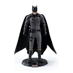 batman movie bendyfig on stand front view