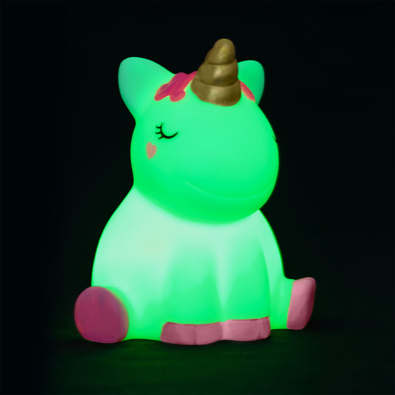 Sweet Dreams Unicorn Night Light green