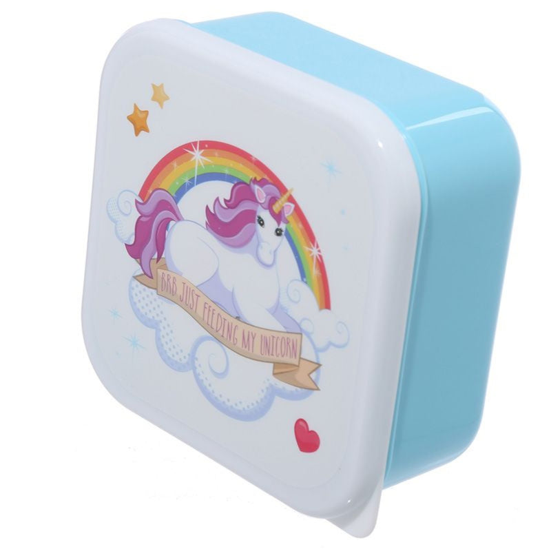 unicorn rainbow lunch box
 large box