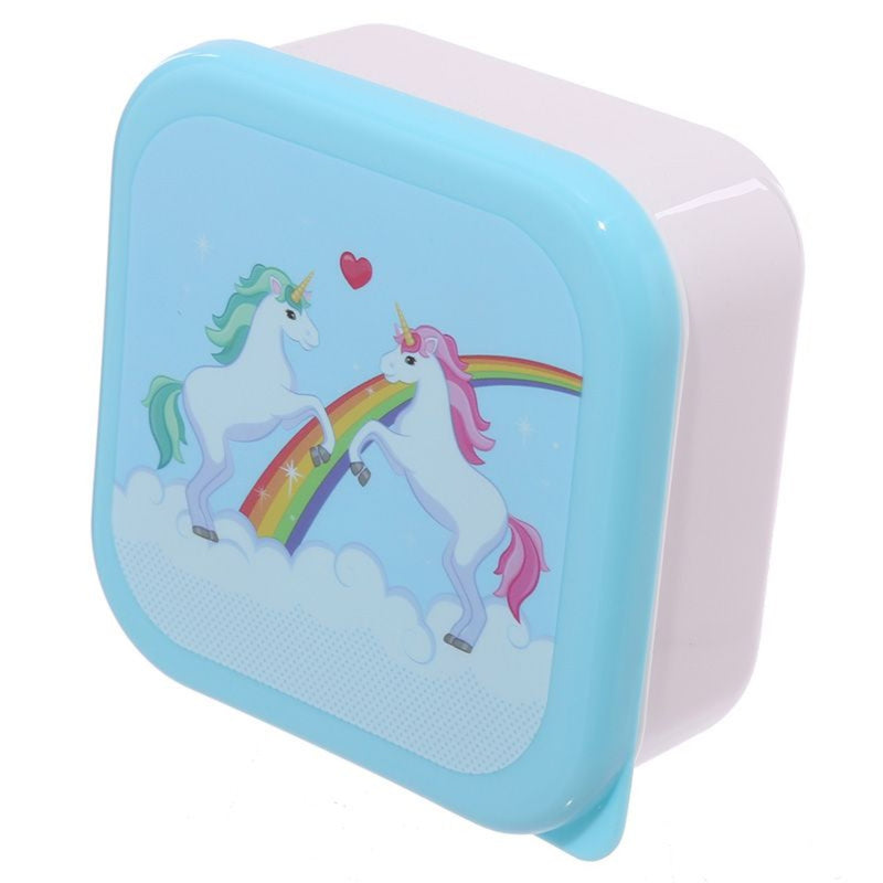 unicorn rainbow lunch box medium box